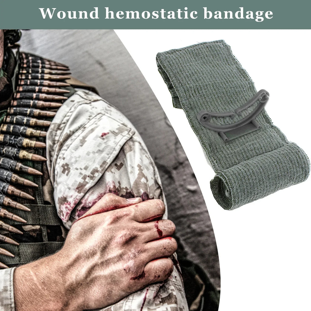 4 Israeli Bandage Rescue Wound Dressing Emergency Compression Battle