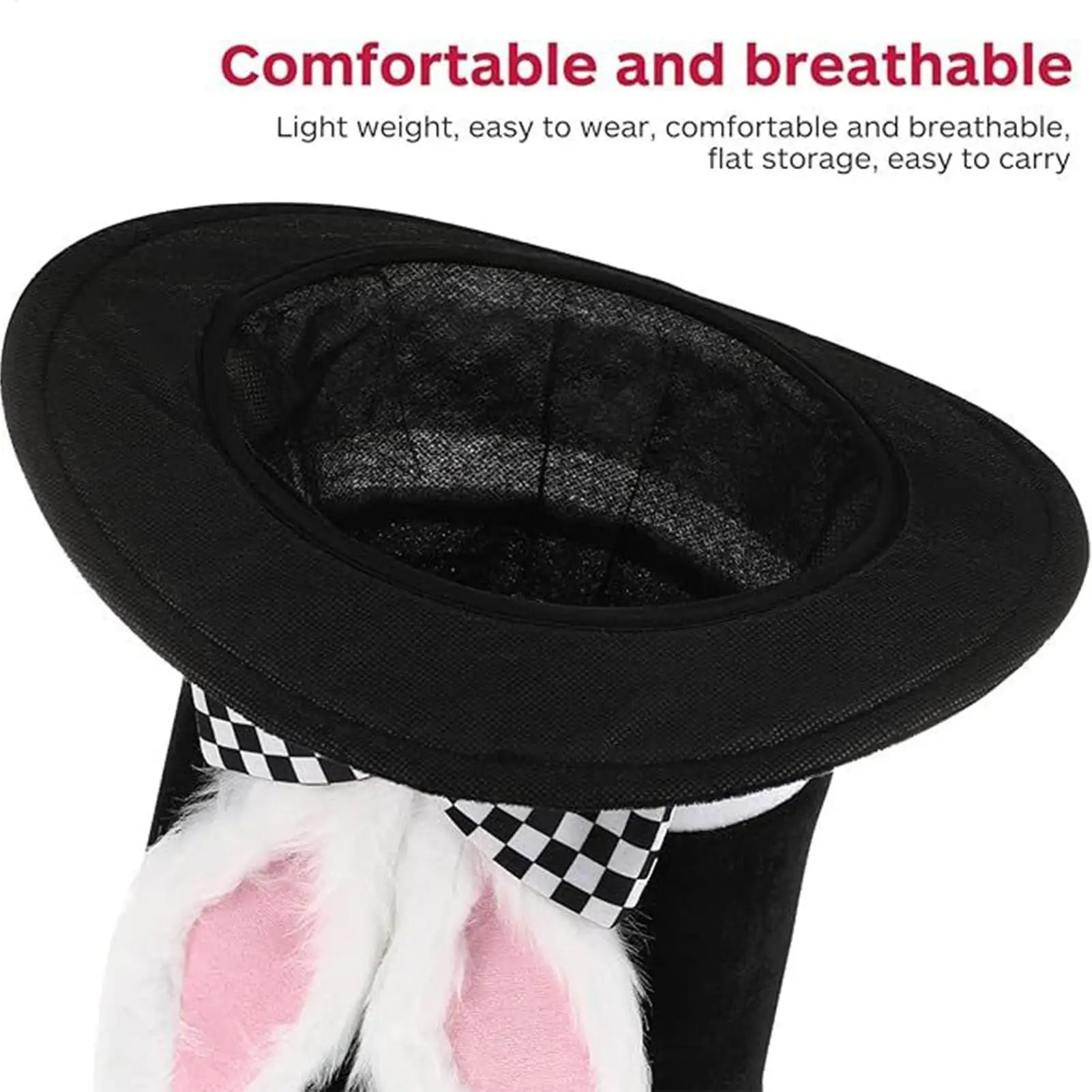 Easter Bunny Costume Adult Cosplay Outfit Hat Holiday Dress Up