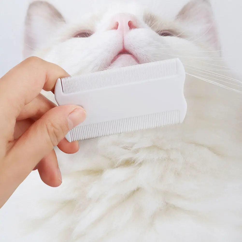 2Sets Pet Grooming Comb Dog Cat Removing Massage Brush Portable Fine