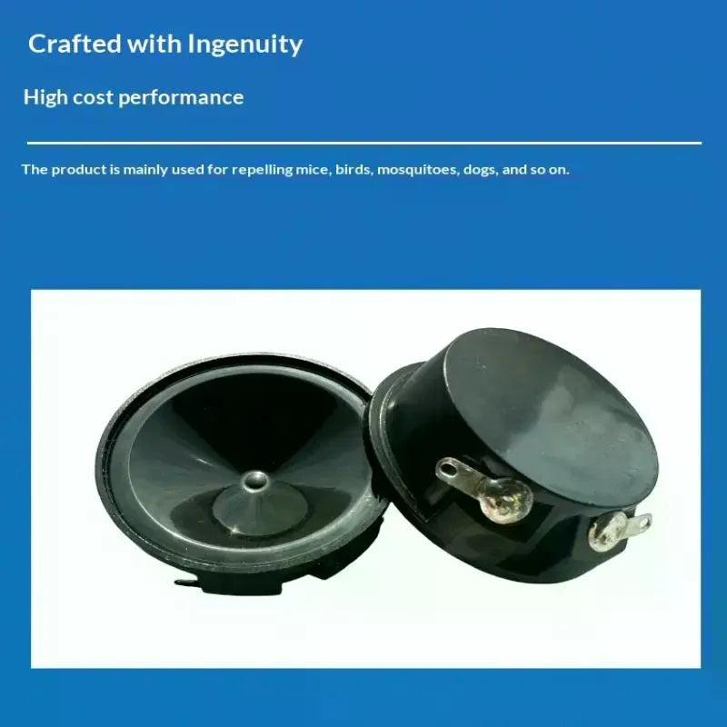 1Pcs Mosquito And Mouse Repellent Bird Repellent Buzzer Audio Ultrasonic Speaker For 4114 Waterproof Speaker Zpaxo