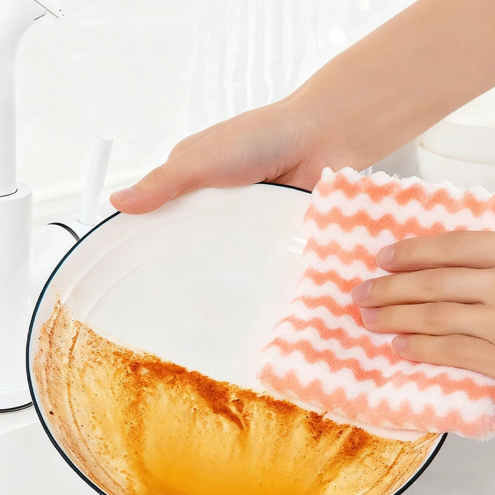 Microfiber Kitchen Dish Cloths – Super Absorbent Cleaning Rags