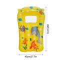 Pool Floats for Kids Inflatable Pool Float Non-Slip Fun Swim Floaty Blow Water Toy for River Lake Backyard Swimming Outdoor Zpaxo YELLOW United States