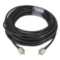 15m PL259 UHF Male Cable Extension RG58 Coaxial Connector Crimp 50ohm