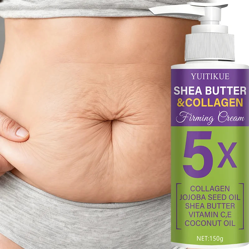 YUITIKUE 5X Shea Butter Firming Body Cream 150g – Sculpt & Glow Firming Body Cream Zpaxo