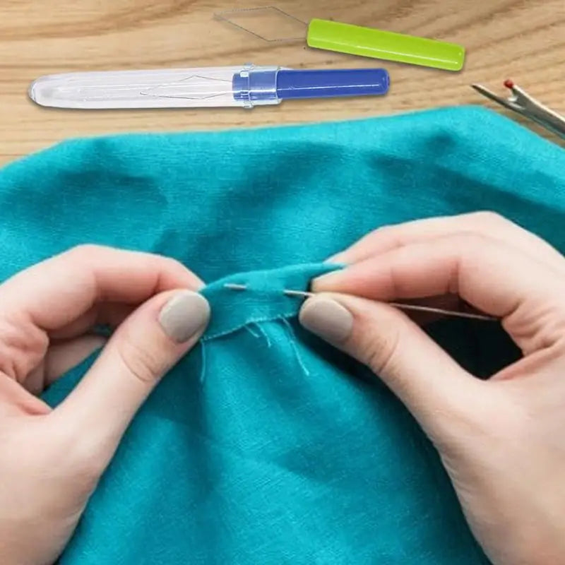Needle Threader Tool Automatic Sewing Household Colorful Universal