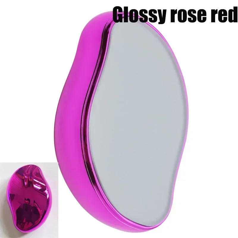 Stone for Hair Removal Depilatory Hair Eraser Depilator Hair Magic Painless Sponge Pad Effective Epilator Facial Body Epilator Zpaxo rose red