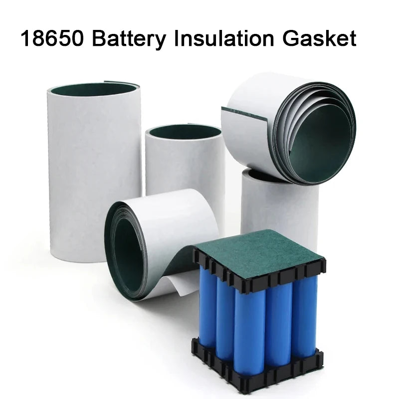 Barley Paper With Adhesive Glue Li-ion Battery Pack Green Package Electrode Insulated Pad 18650 Insulation Gaskets Surface Mount Zpaxo
