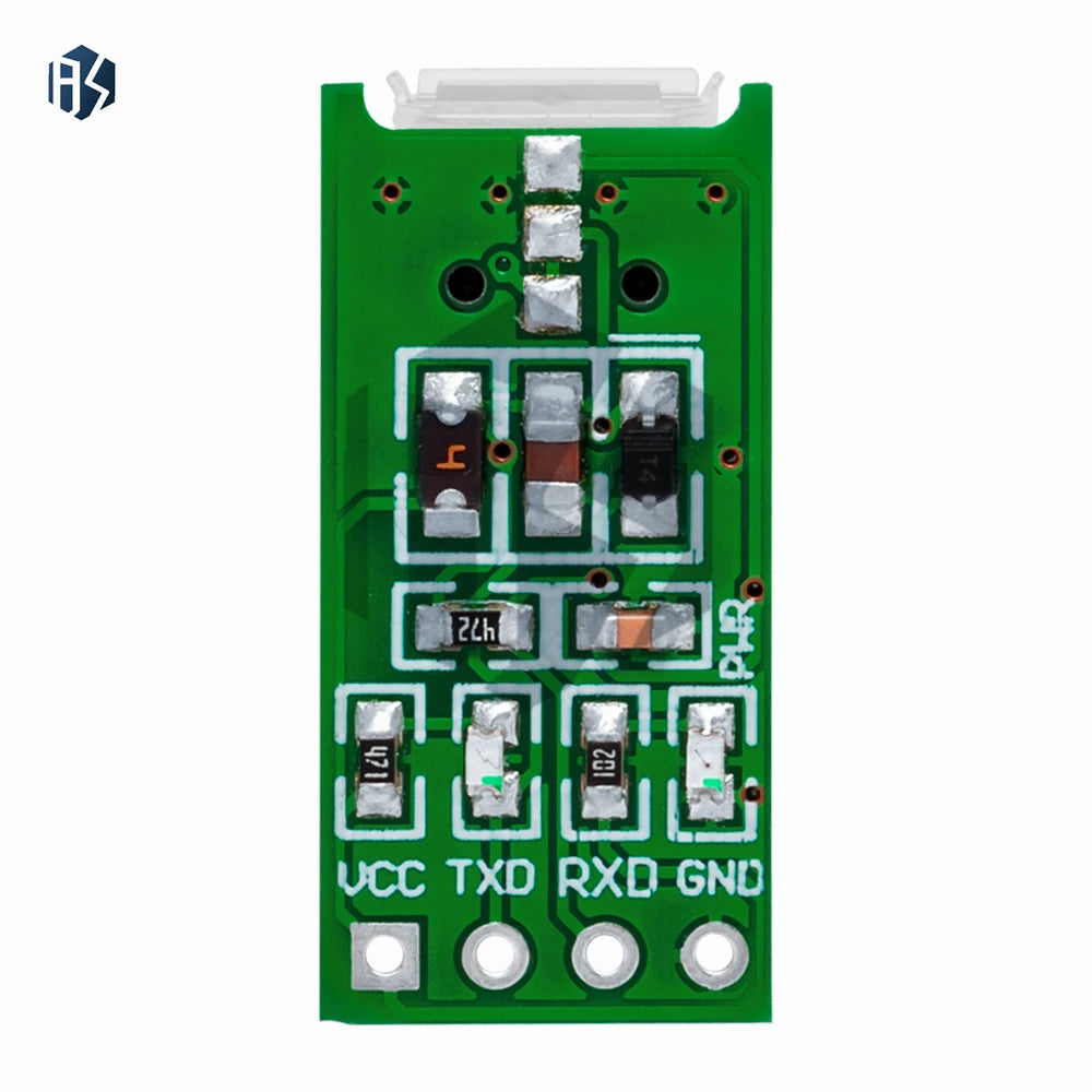 CH340C USB-TTL ISP Programmer Module, 3.3V/5V, Replace CP2102 CH340G with Wires for STM32 51 MCU Zpaxo