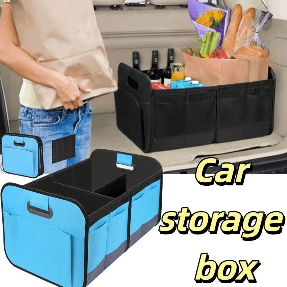 Foldable Car Trunk Organizer Folding Waterproof Storage Bag Oxford Zpaxo