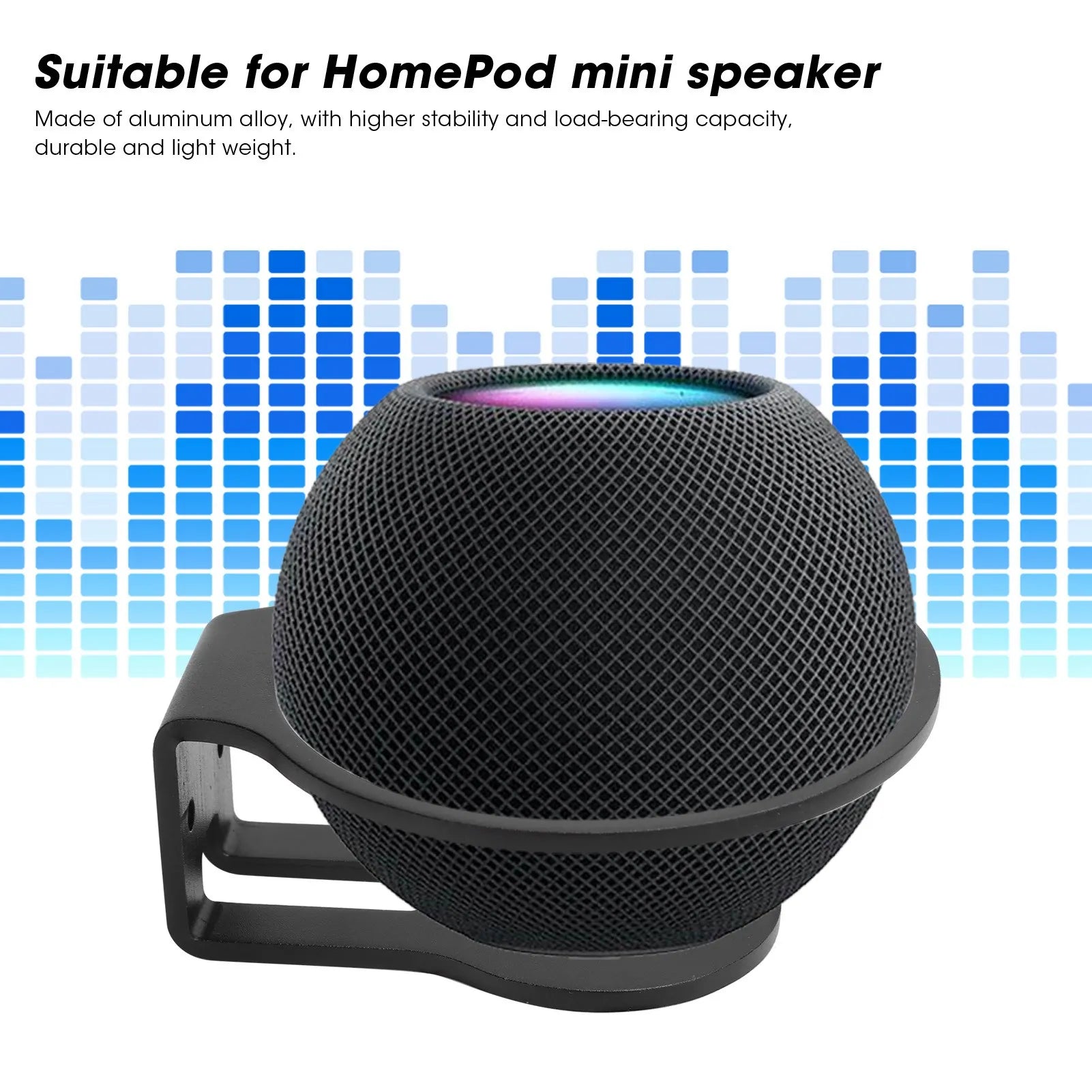 Mini Speaker Wall Mount Holder Stand Aluminum Alloy Hanger Homepod