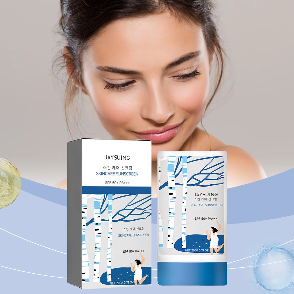 SPF 50 UV Sunscreen Stick – Waterproof, Oil Control, 20g Sunscreen Stick Zpaxo