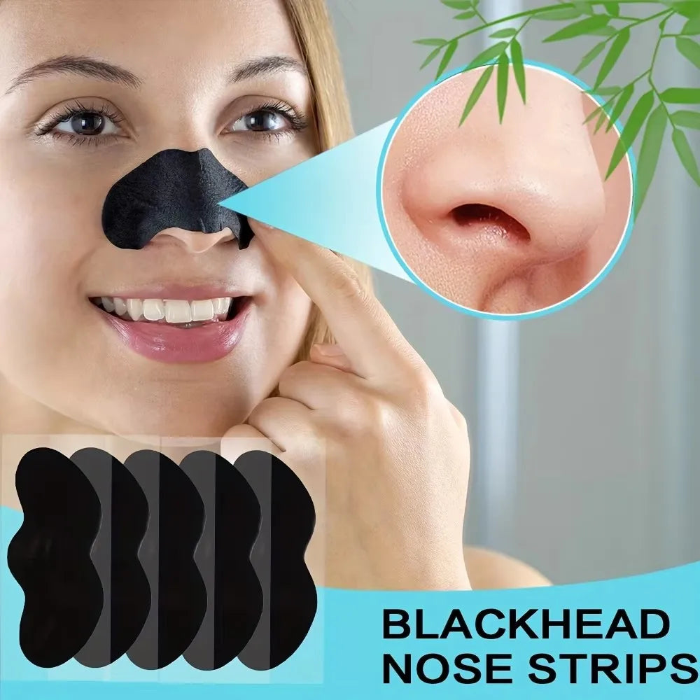Blackhead Removal Nose Strips – Pore Cleansing Patches 10–150 PCS