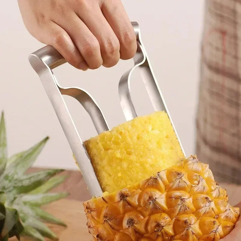 Stainless Steel Pineapple Peeler & Eye Cutter Kitchen Tool Fruit Peeler Tool Zpaxo