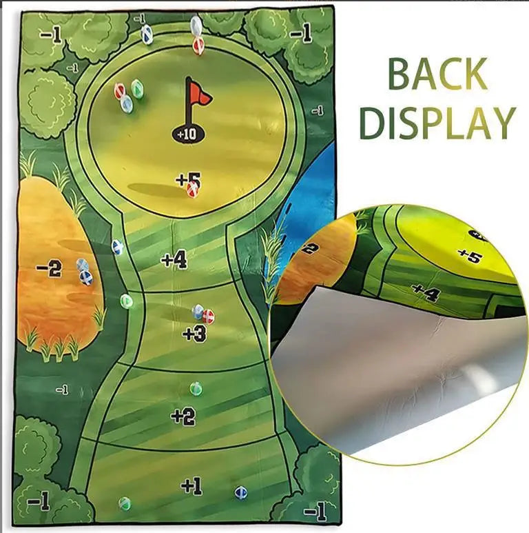 Leisure Golf Strike Game Pad Outdoor Camping Sports Golf Game Set Leisure Travel Parent Child Interaction Leisure Golf Set Zpaxo