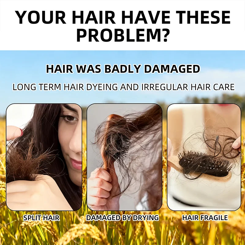 YUITIKUE Keratin Rice Shampoo – Repairs Damaged Hair 150g Hair Repair Shampoo Zpaxo