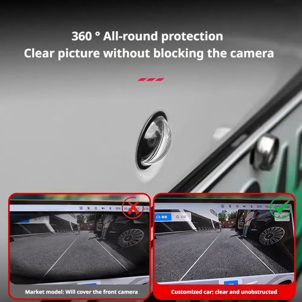 Tesla Model Y Juniper Front Camera Lens Protector Cover 2-Pack Camera Lens Protector Zpaxo
