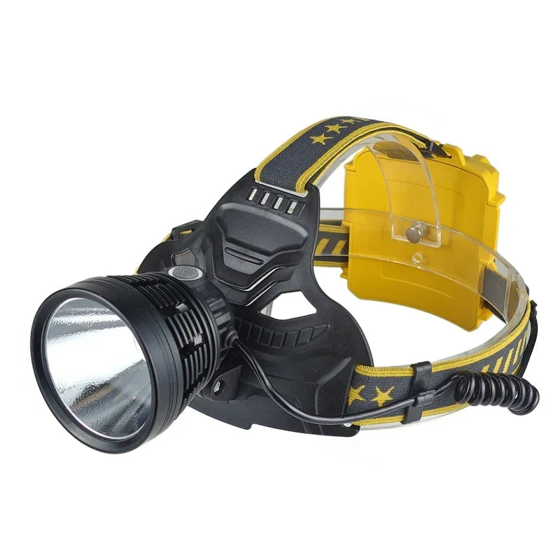 ESMARTER 30W XHP70 LED Headlamp – 3×18650 Camping Fishing