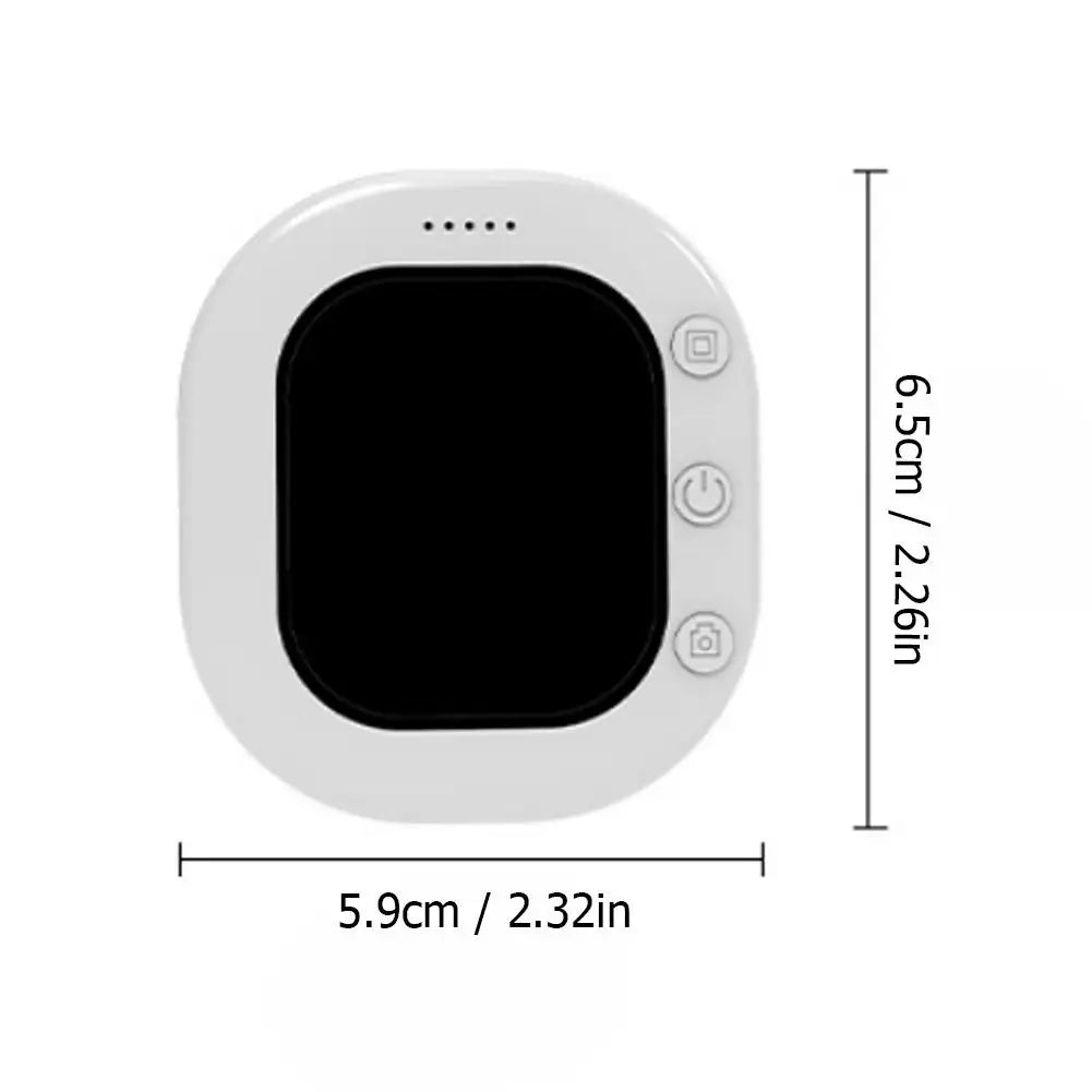 Mini Magnetic Phone Screen Monitor for Rear Camera Selfies & Vlogs Selfie Screen Monitor Zpaxo