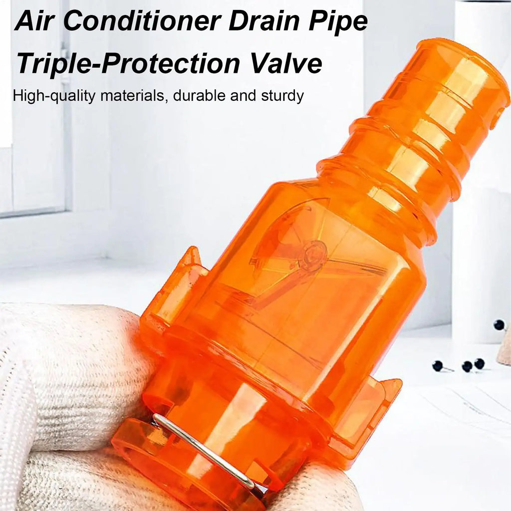 AC Drain Three Proof Valve Anti Backflow One Way Check Odor Insect