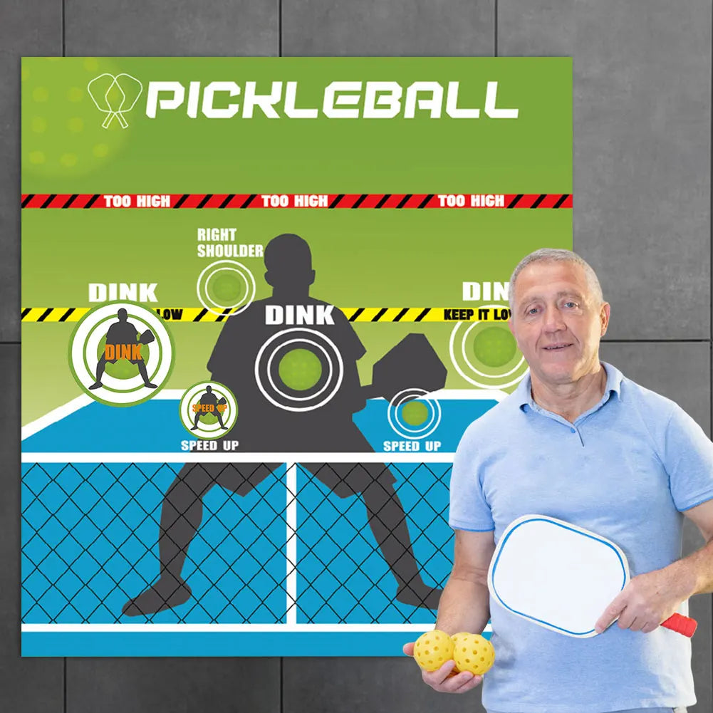 Pickleball Rebounder Training Aid Dink Pad Outdoor Indoor Court Use