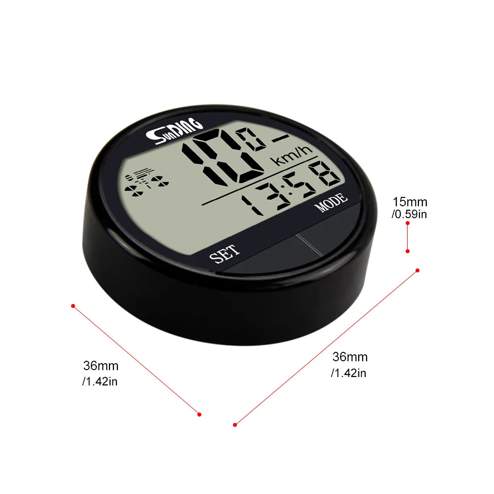 Bike Computer Bicycle Speedometer Multi-functional Cycling Odometer