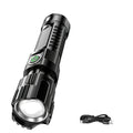 XHP50 Zoomable LED Rechargeable Flashlight – USB Type-C