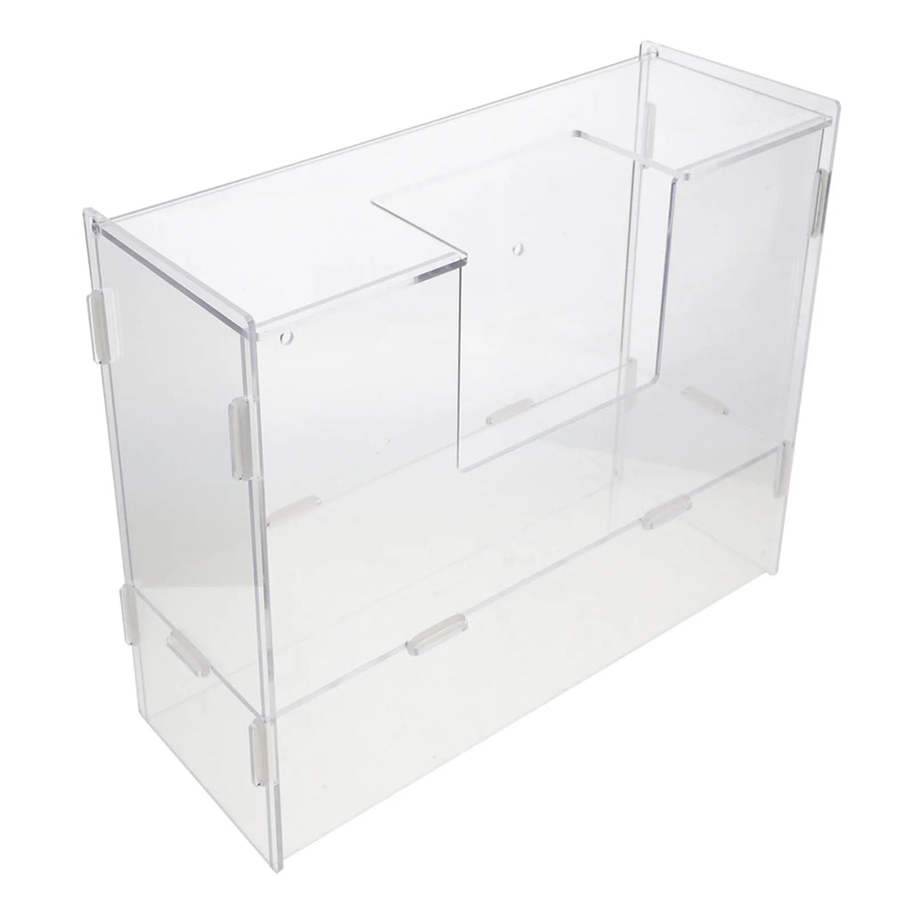Large Capacity Acrylic Rabbit Hay Feeder Cages Integrated Toilet