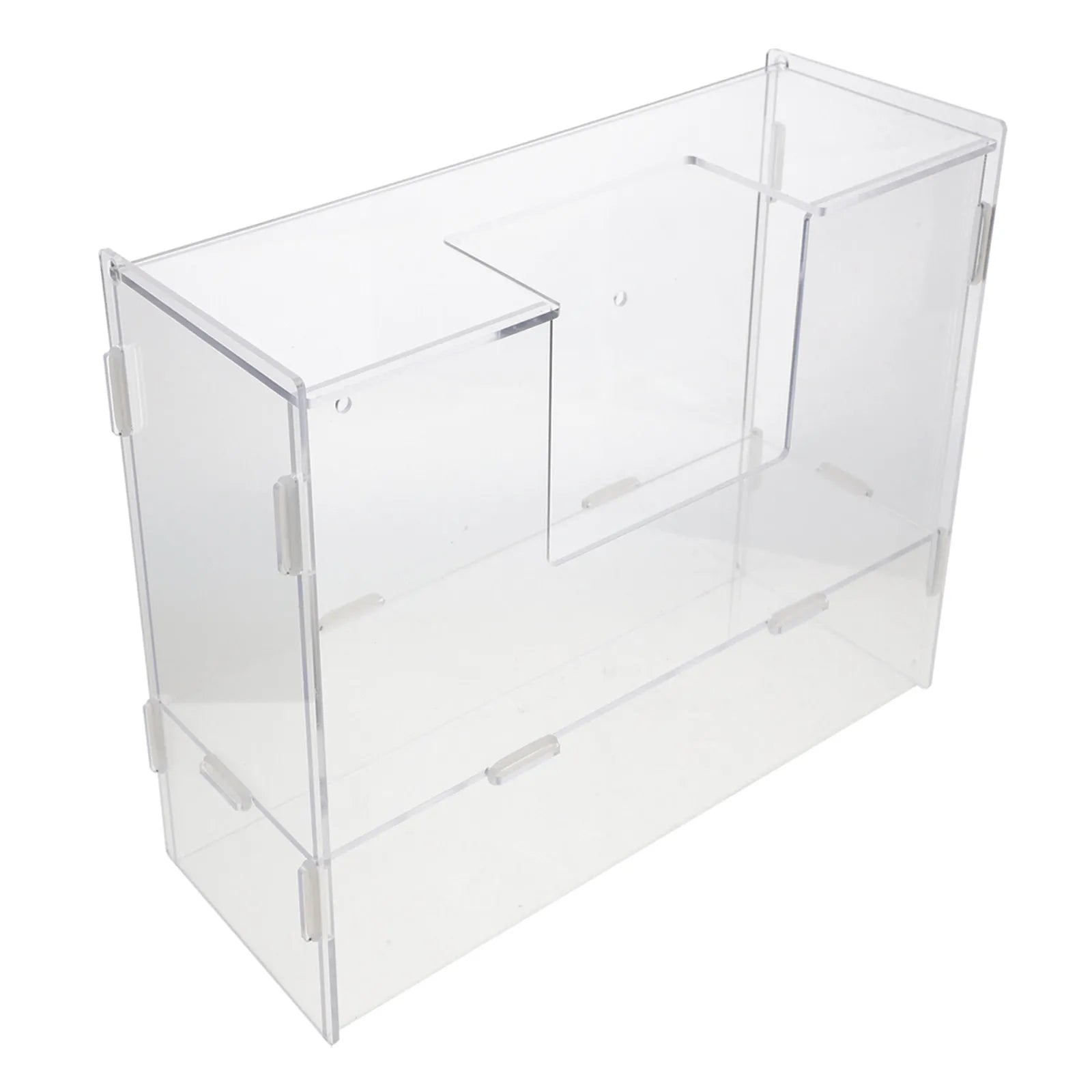 Large Capacity Acrylic Rabbit Hay Feeder Cages Integrated Toilet