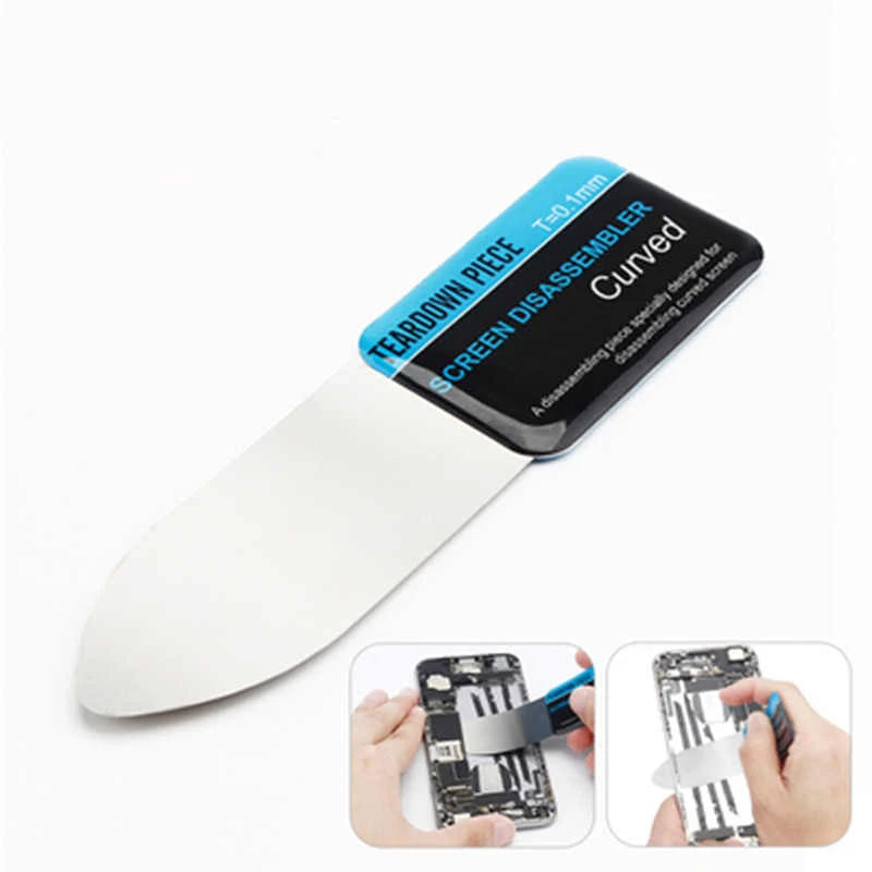 1- Ultra Thin Curved LCD Screen Spudger Opening Pry Card Disassemble Zpaxo