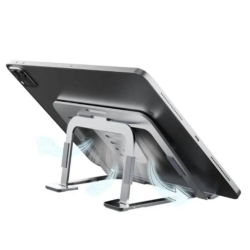 652F Portable Folding Laptop Stand Tablet Riser Cooling Bracket Holder Zpaxo