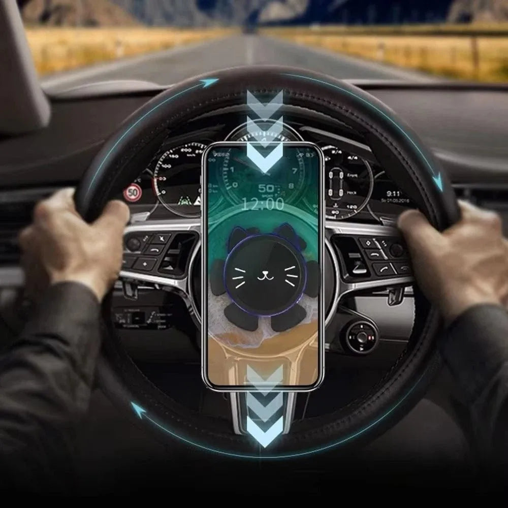 Anti-shaking Design Car Phone Holder Rotatable Function Vibration Zpaxo