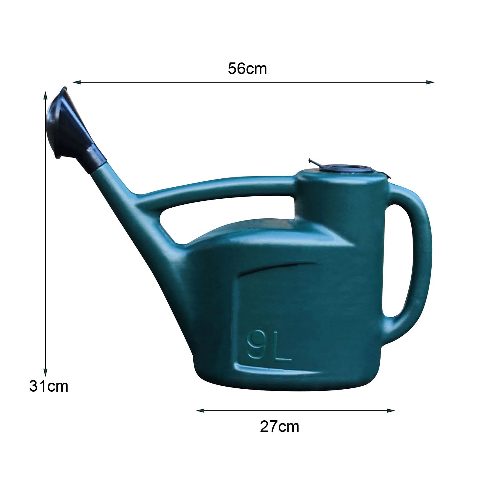 Watering Pot Home Garden Watering Can with Sprinkler Head Long Spout for Plants Pot Farmhouse Planting House Flower Backyard Zpaxo 9L