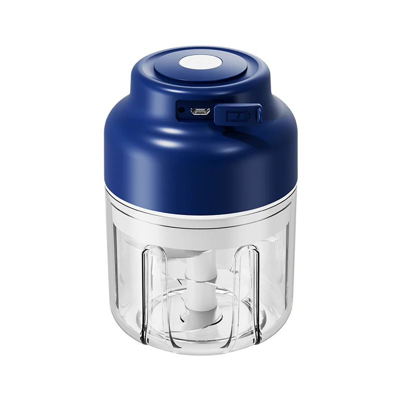 Electric Garlic Chopper Mini Portable Wireless Food USB Rechargeable