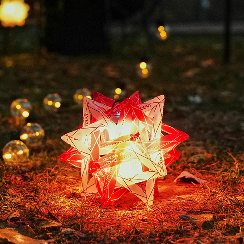 DIY Handiwork Camping Lamp Cover Waterproof Outdoor Lantern Shade