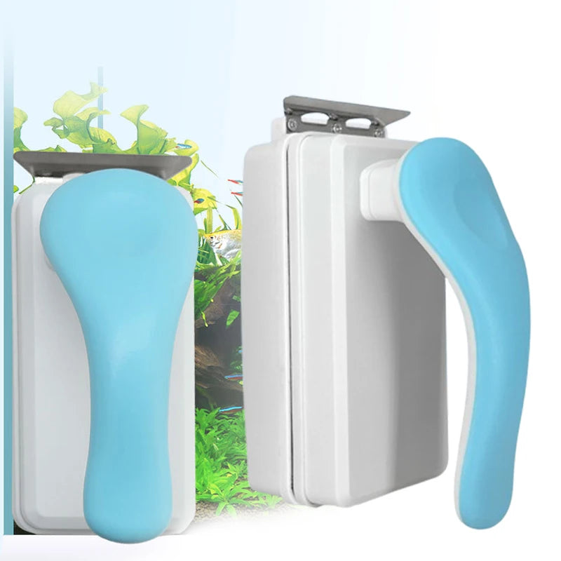 Magnetic Aquarium Algae Scraper – Floating Fish Tank Cleaner