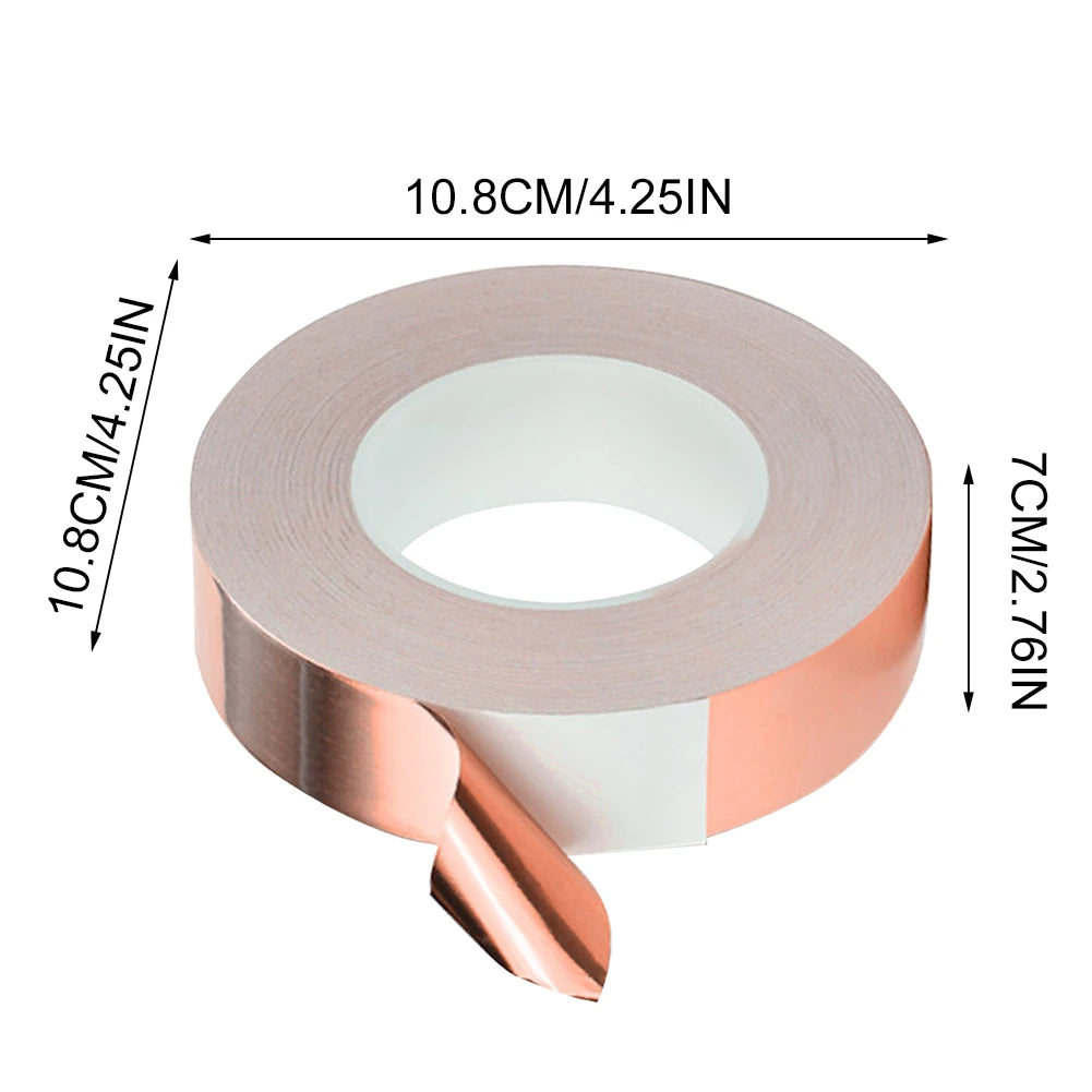 Copper Tape Against Snails 30 50 Snail Anti Self-adhesive Shielding