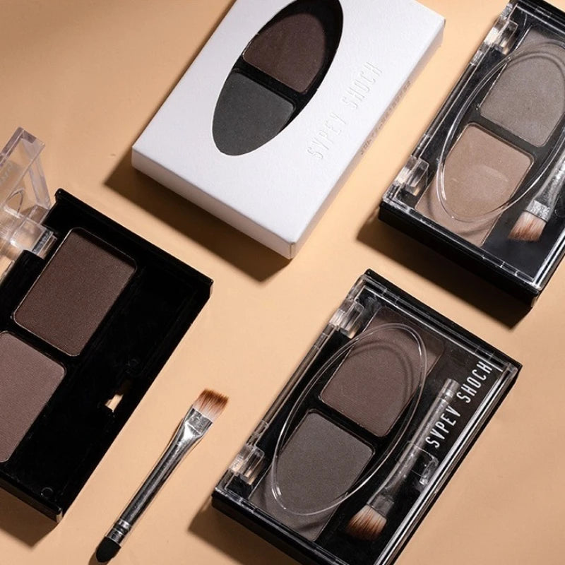 Two-color Eyebrow Powder Shadow Waterproof Sweat-proof