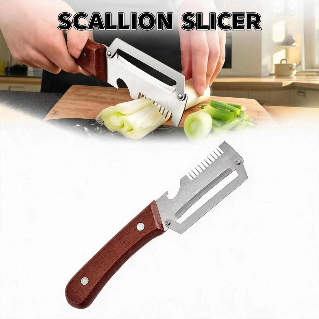 3-in-1 Stainless Steel Vegetable Peeler, Slicer & Grater