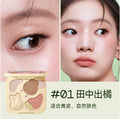 Little Ondine 5 Colors Eyeshadow Palette Multiple Cute Carton Matte Zpaxo 01