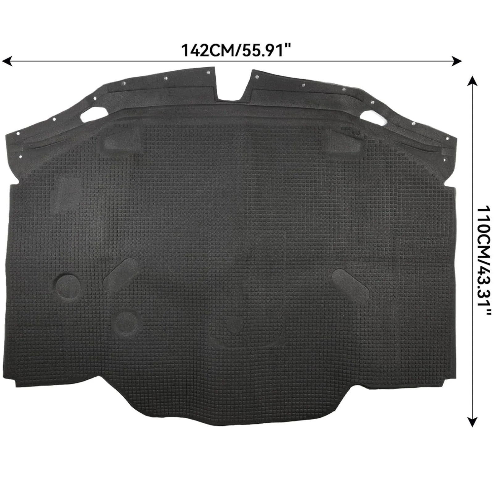1296802025 Vehicle Hood Insulation Pad Mercedes-benz R129 300SL SL320