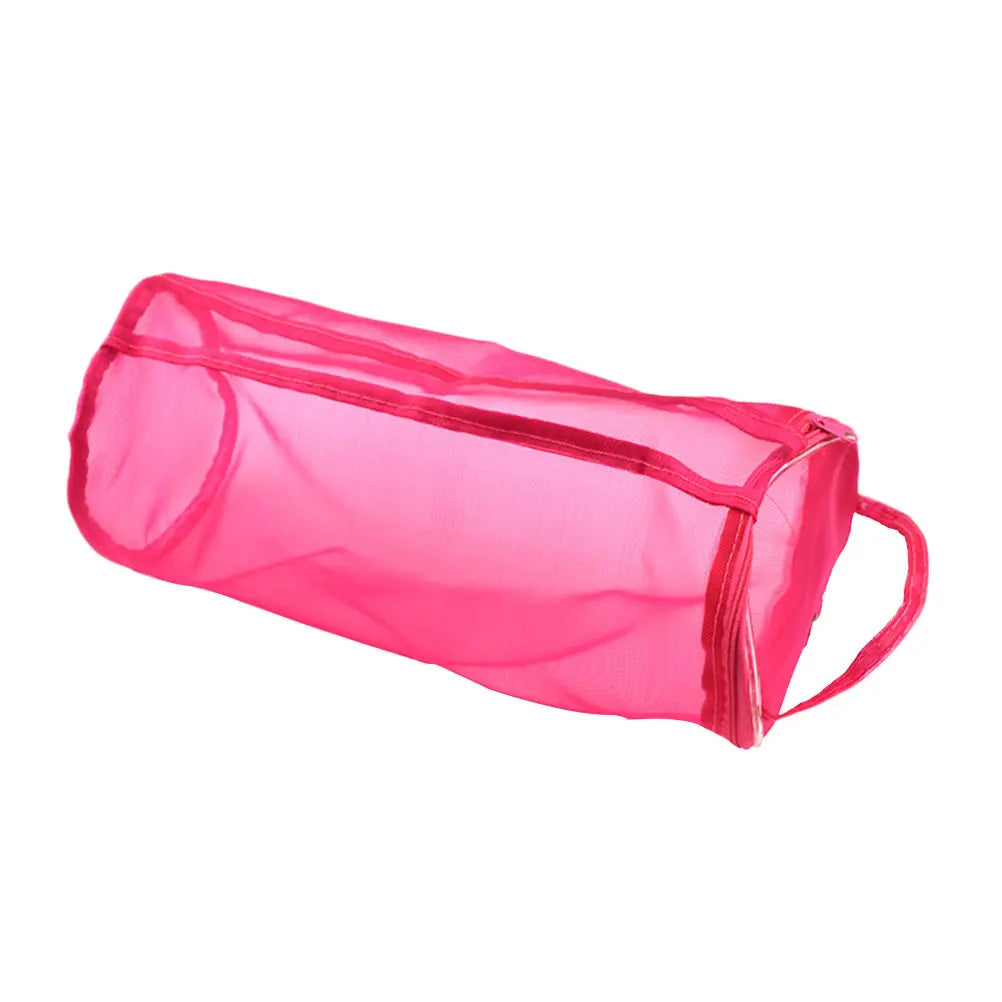 Knitting Yarn Storage Bag L Rose Red Lightweight Wool Basket Tote