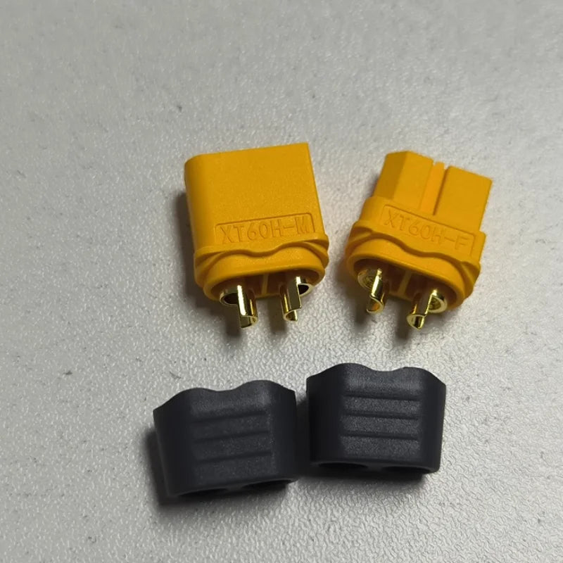 XT60H plug 3.5mm gold-plated plug, T-plug connector Brand new original Amass with protective cover, model airplane Zpaxo