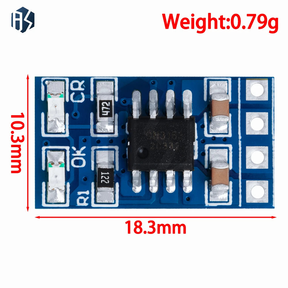 MPPT Solar Charge Controller 1A 3.2v 3.7V 18650 LiPo Li-ion Lithium Battery Charger Module SD05CRMA Solar Panel Battery Charging Zpaxo