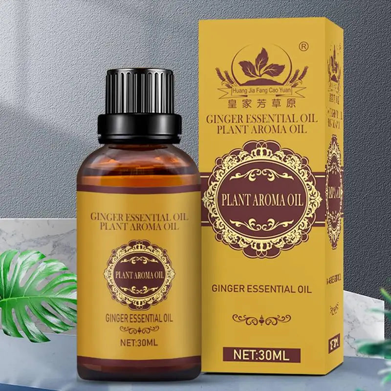 30ml Ginger Essential Massage Oil – Aromatherapy & Spa Bath Essential Massage Oil Zpaxo