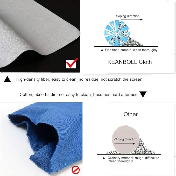 Universal 13- Screen Cleaning Cloth Protection Microfiber Liner