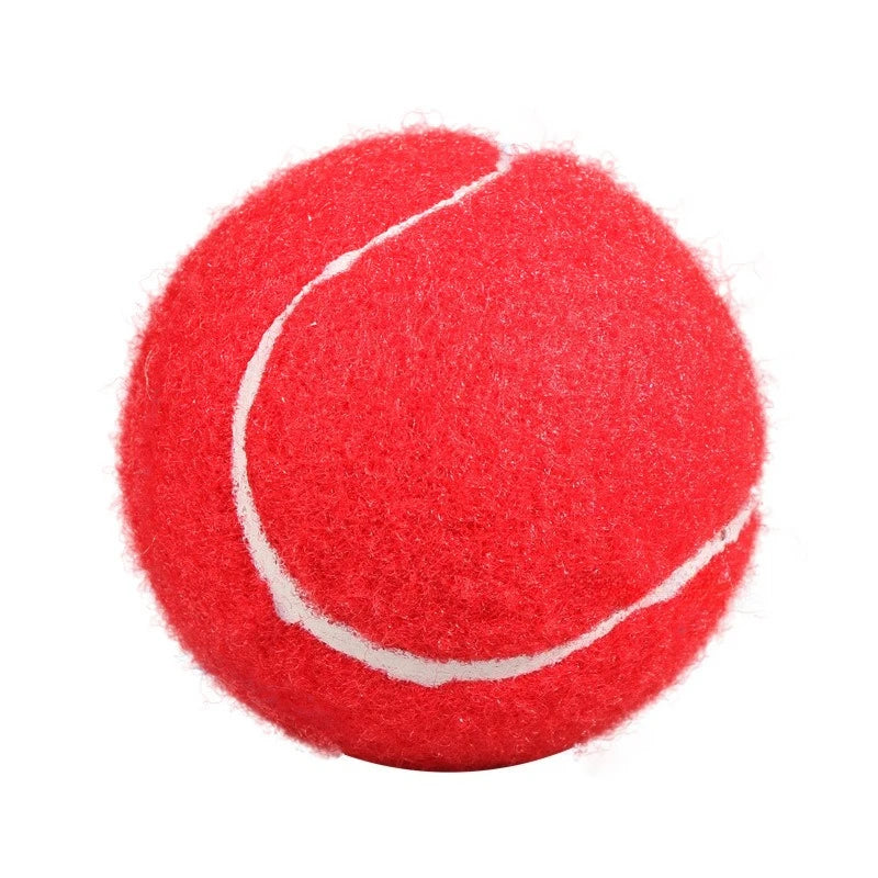 Yoga Fitness Shaping Tennis Campus Training Competition Specialized High Elasticity Rubber Tennis Ball for Training Competition Zpaxo red 15pcs