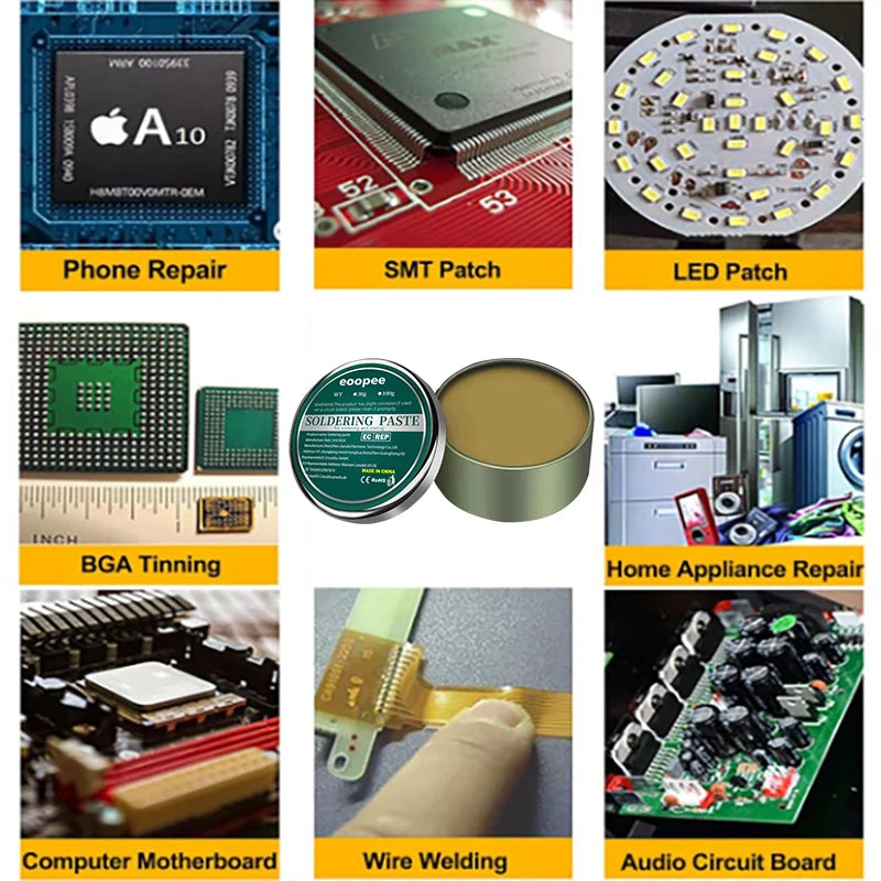 Soldering Paste Lead-free Rosin Flux Environmental Copper Iron Sheet