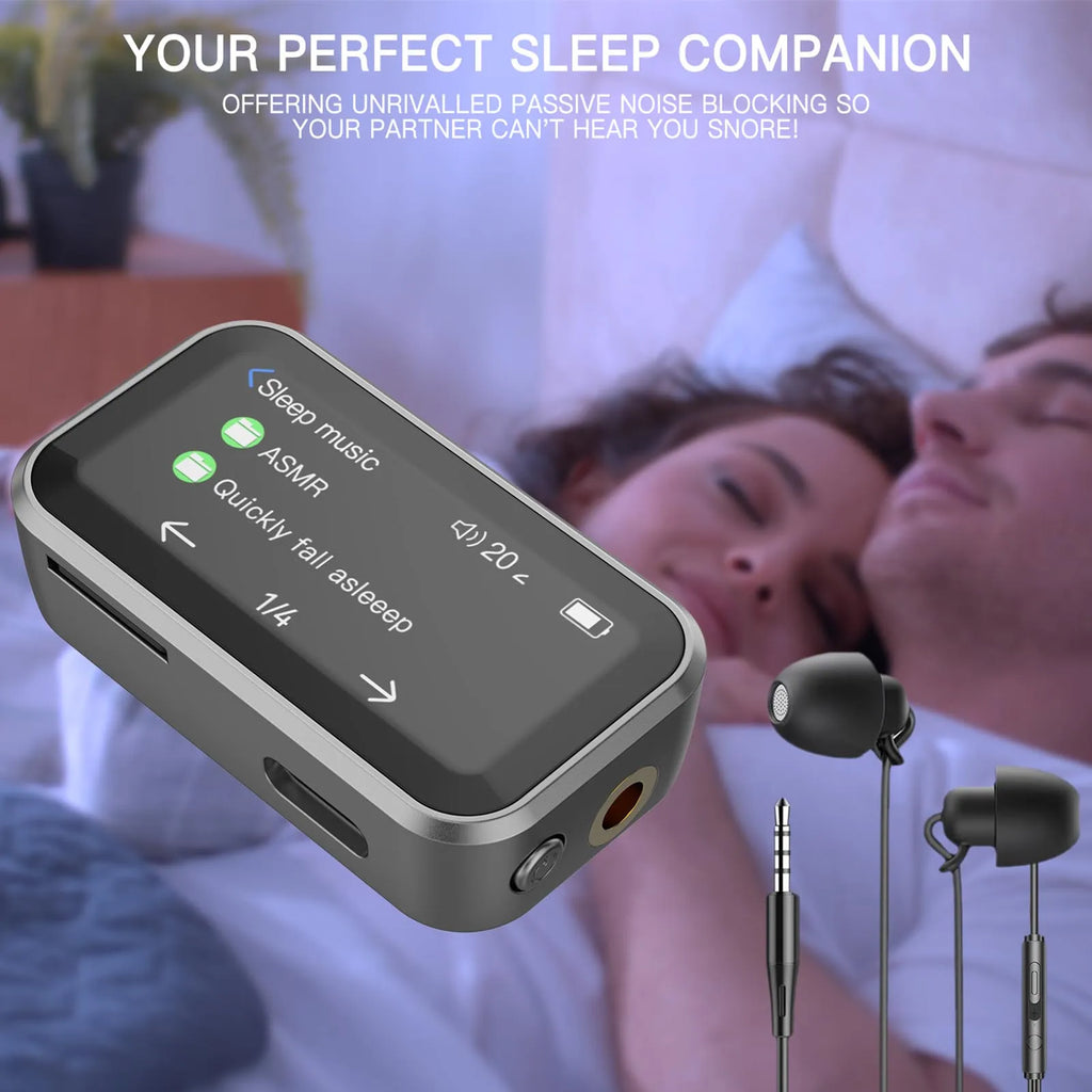 BT MP3 Player Portable Back Clip Full Touchscreen 32GB Hifi Lossless