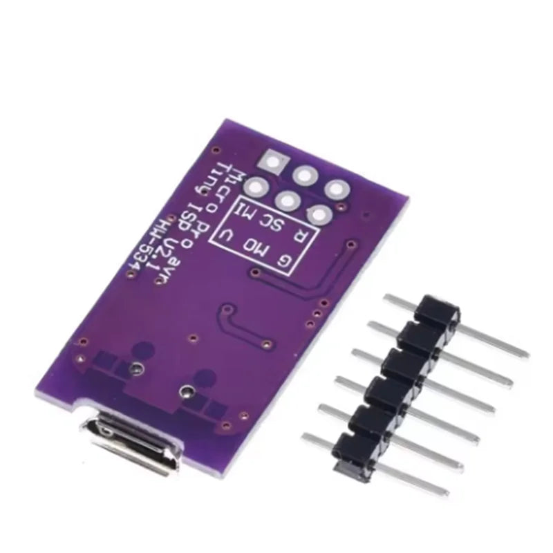 Micro USB Tiny AVR ISP ATtiny44 USBTinyISP Programmer Zpaxo