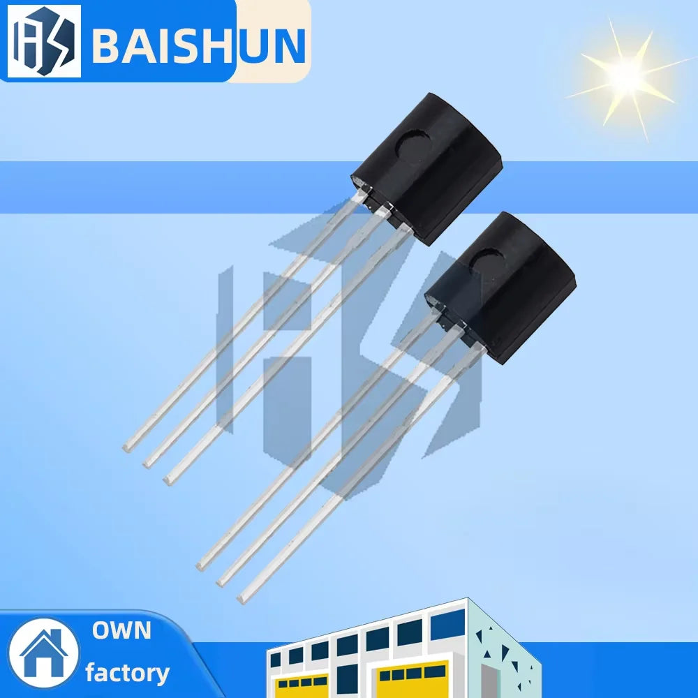 Lot Sensor Electronic Chip DS18B20 TO-92 18B20 Chips Temperature IC Zpaxo